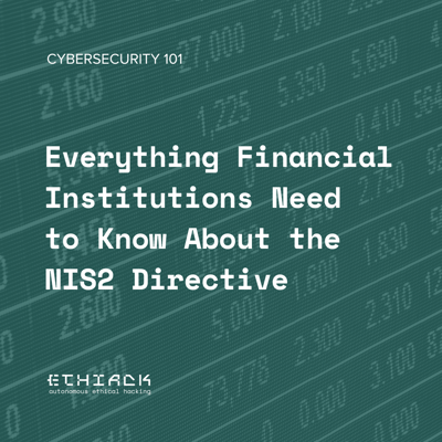 Everything Financial Institutions Need to Know About the NIS2 Directive