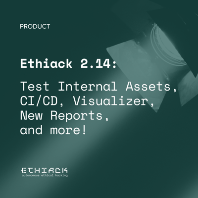 Ethiack 2.14: Test Internal Assets, CI/CD, Visualizer, New Reports, and more!
